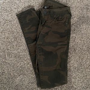 Camo True Religion Jeans